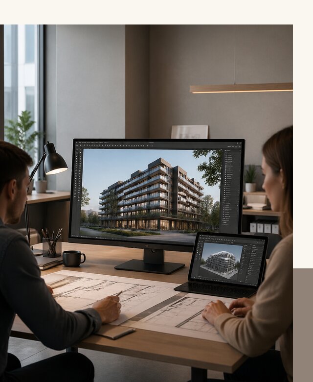3D визуализация архитектуры и объектов строительства в Вологде